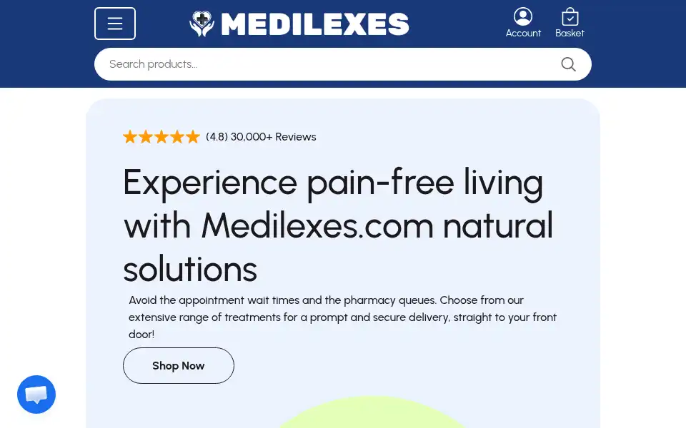 Screenshot of medilexes.com