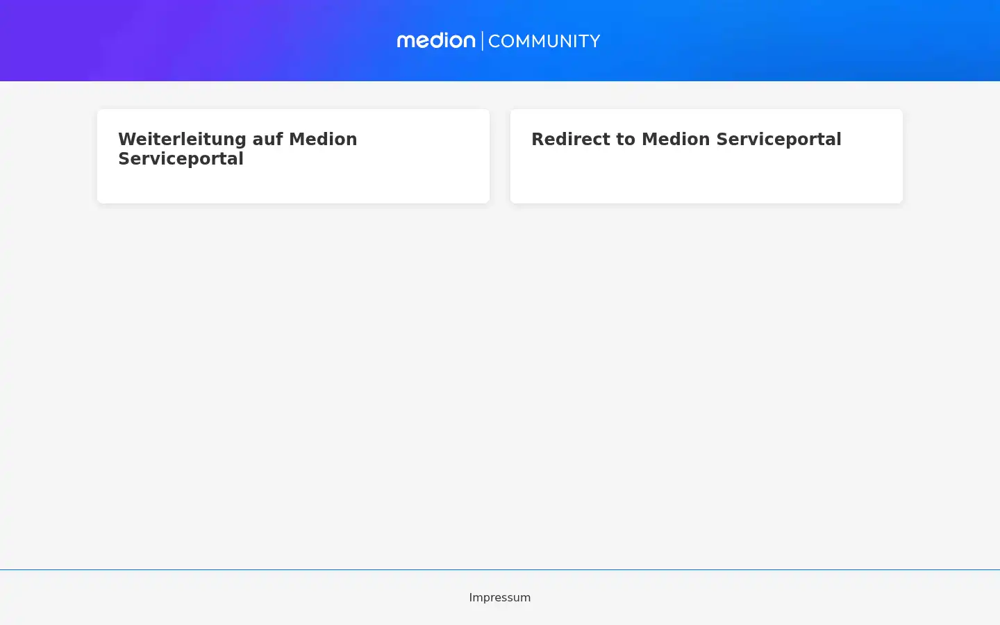 Screenshot of medion-serviceshop.com