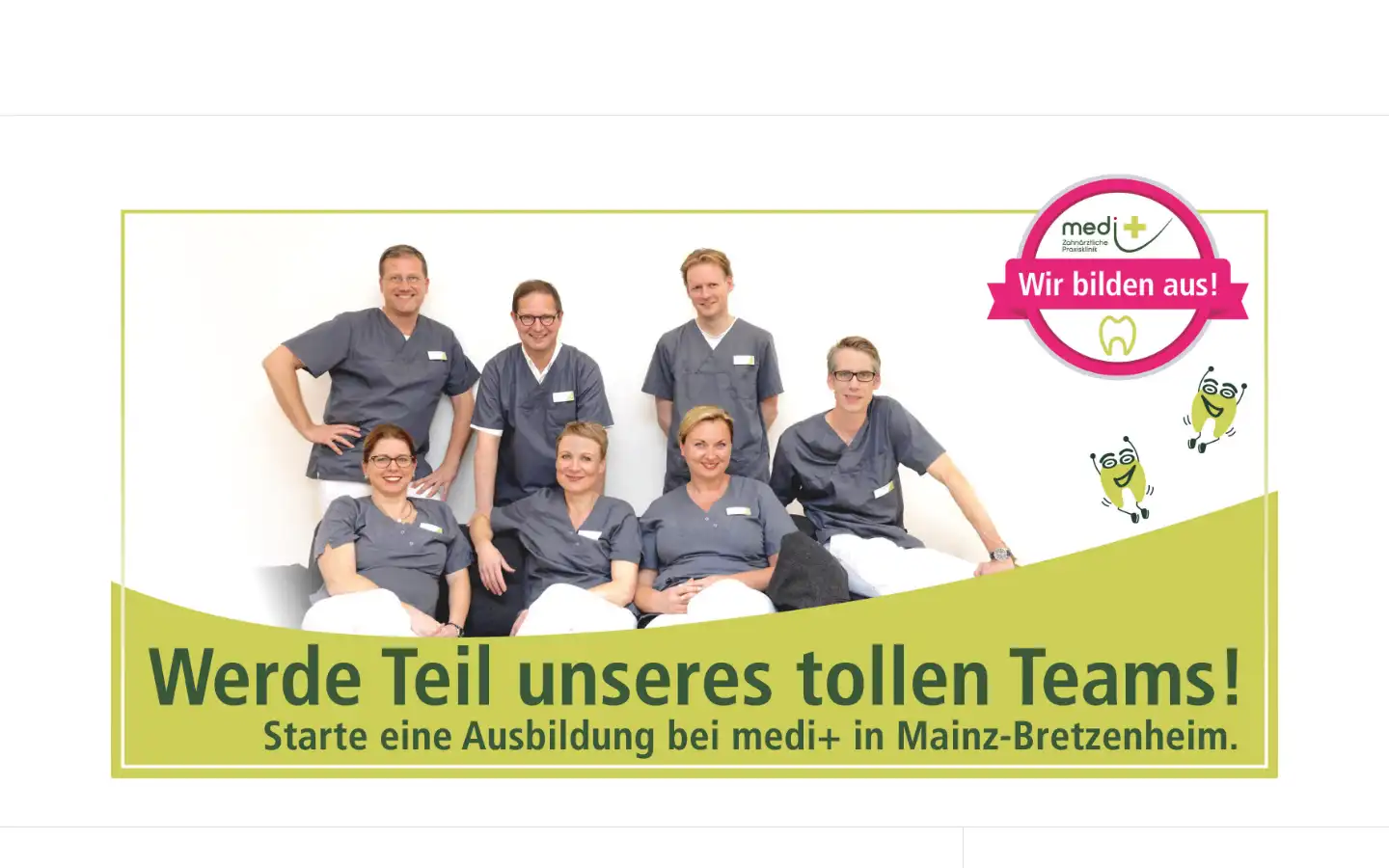 Screenshot of mediplusmainz.de