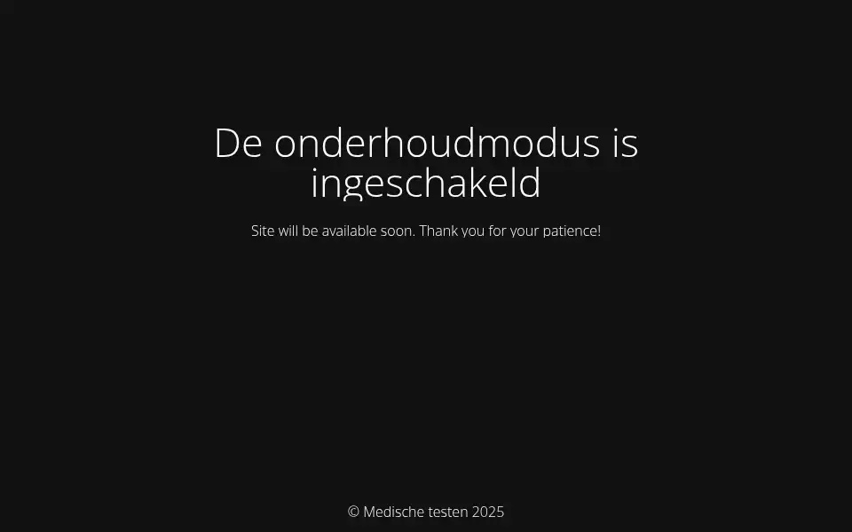 Screenshot of medische-testen.promafun.com