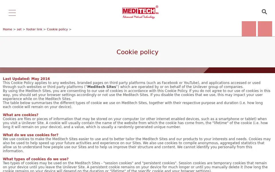 Screenshot of meditech.com.cn