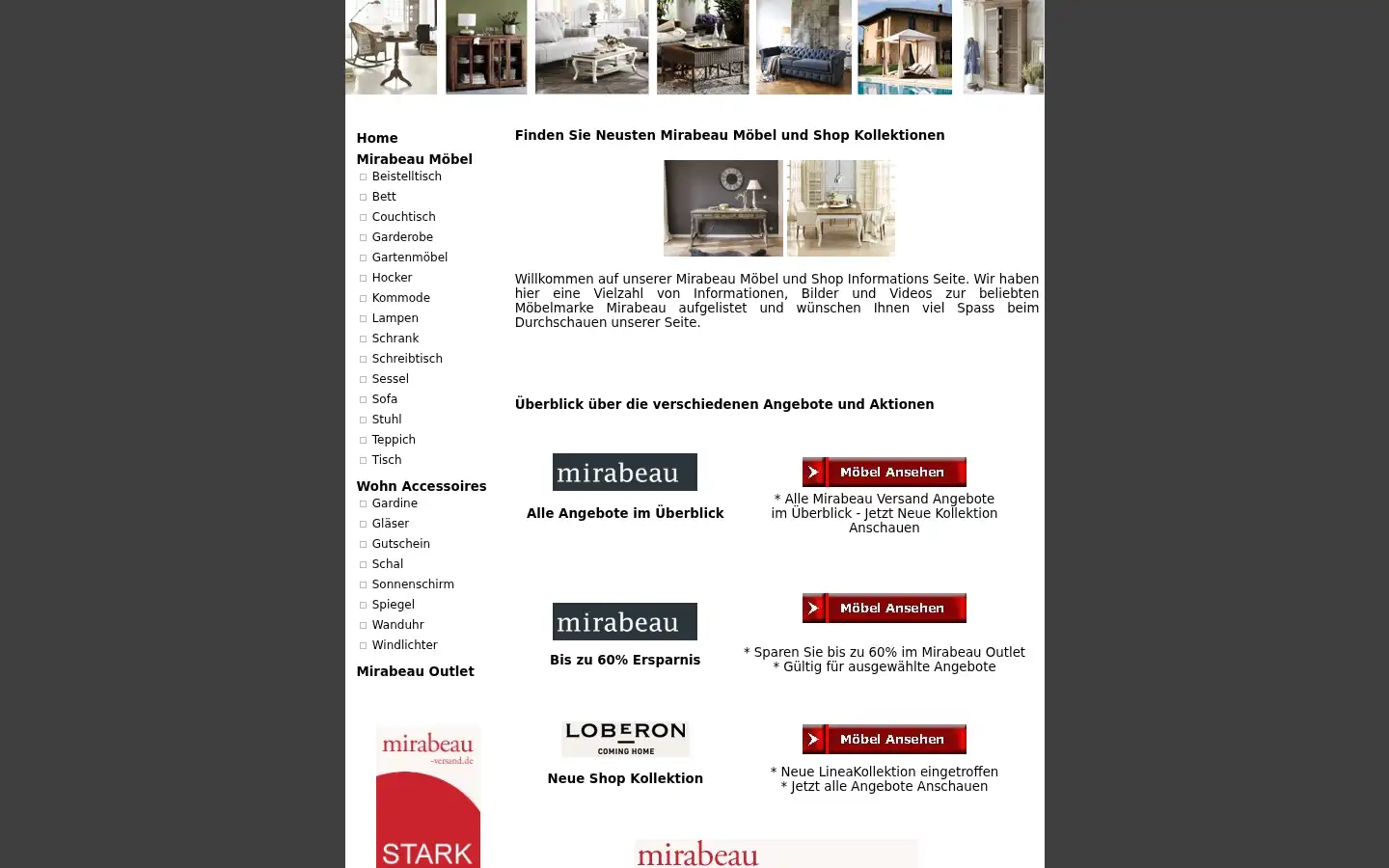 Screenshot of mediterranemoebel.com