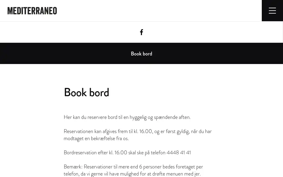 Screenshot of mediterraneo.dk