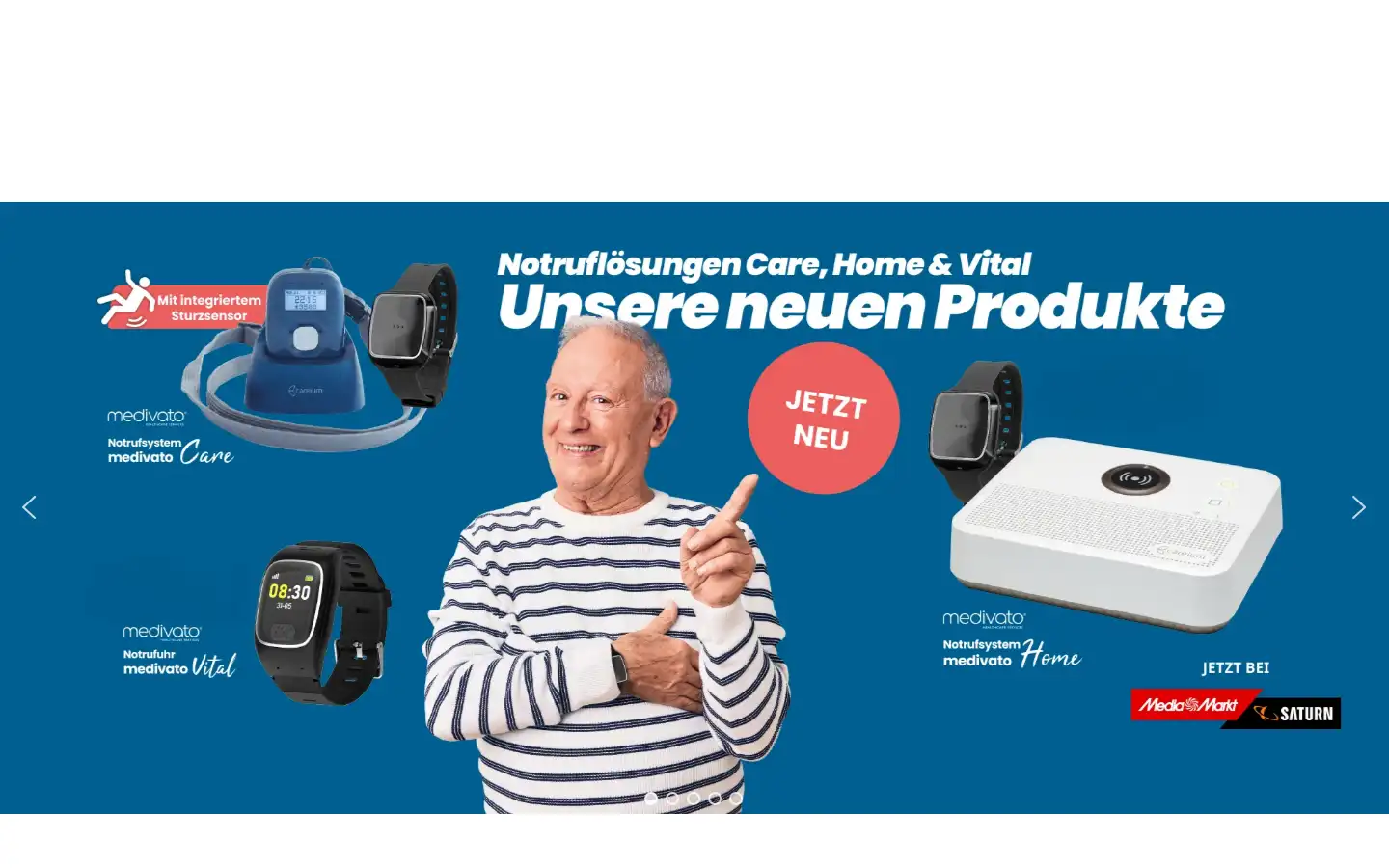 Screenshot of medivato.de