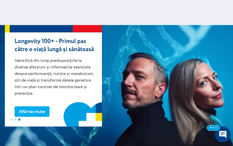 Screenshot of medlife.ro