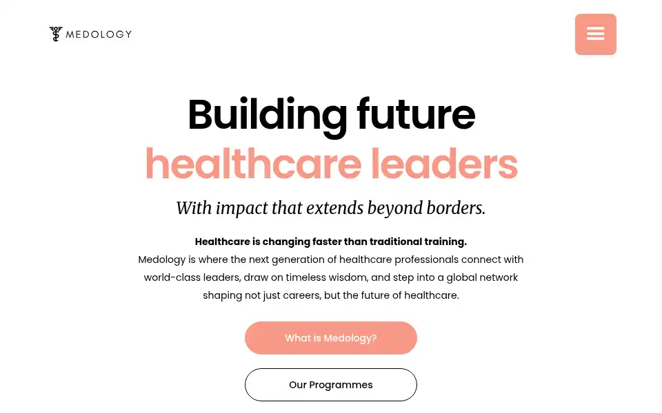 Screenshot of medology.co.uk
