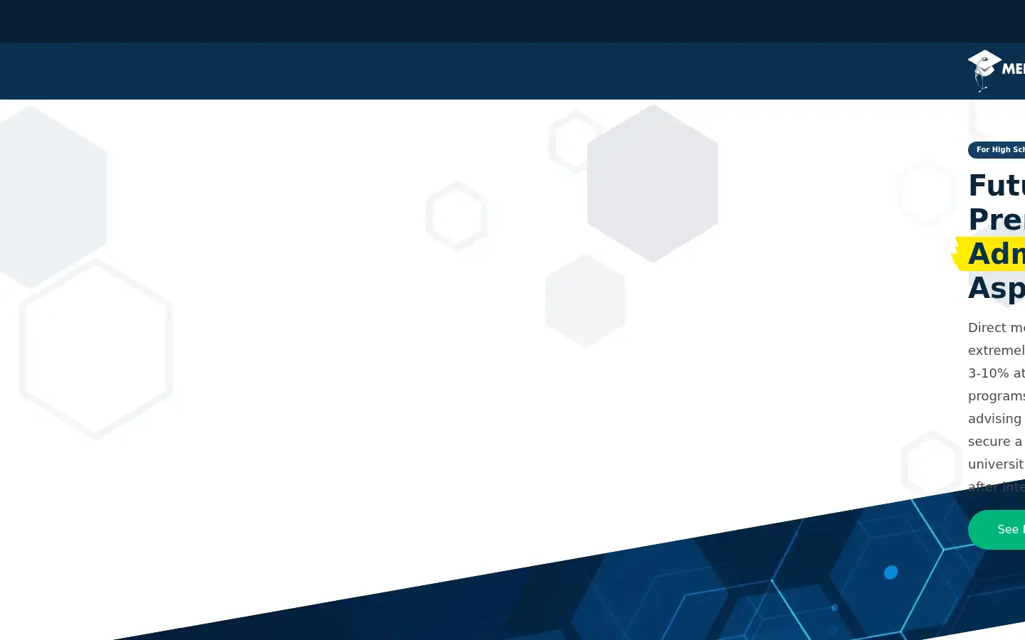 Screenshot of medschoolcoach.com