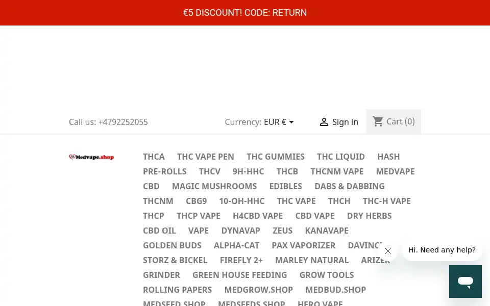 Screenshot of medseed.be