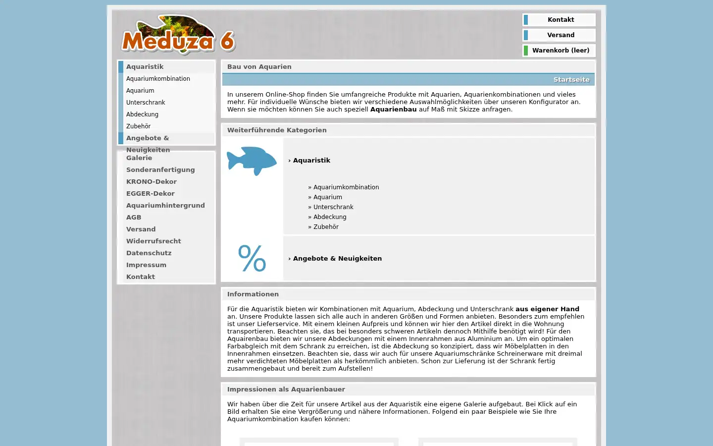 Screenshot of meduza6.de