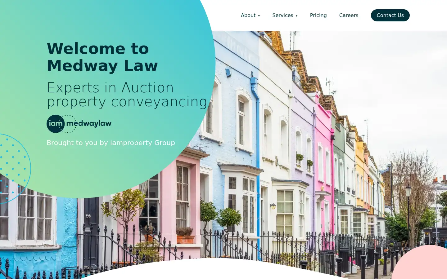 Screenshot of medway-law.co.uk