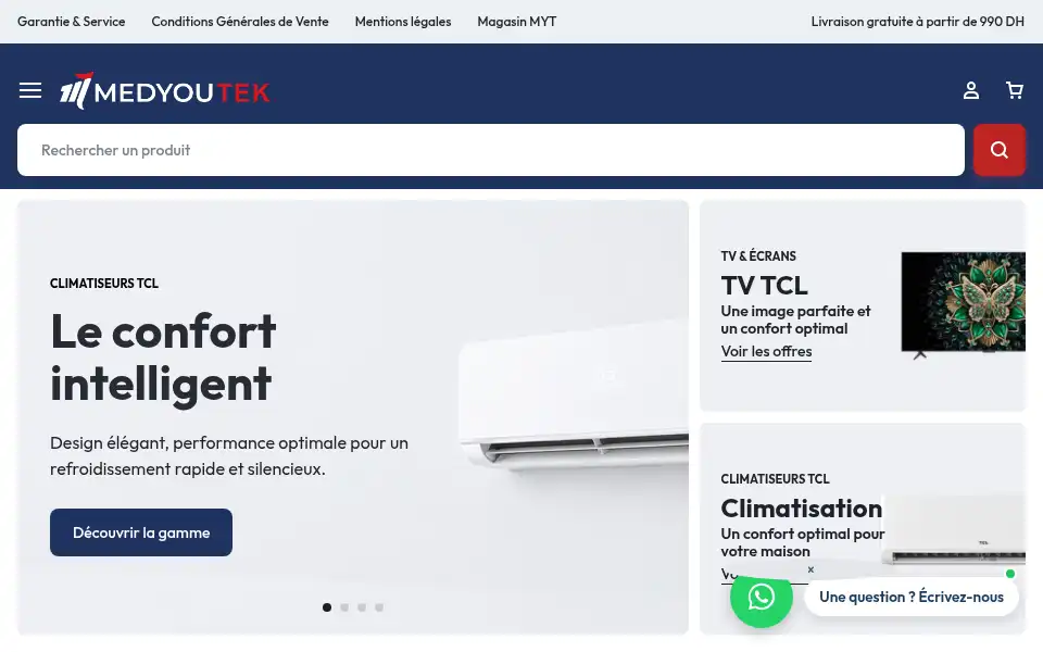Screenshot of medyoutek.com
