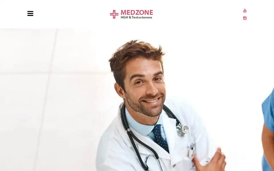 Screenshot of medzone.clinic