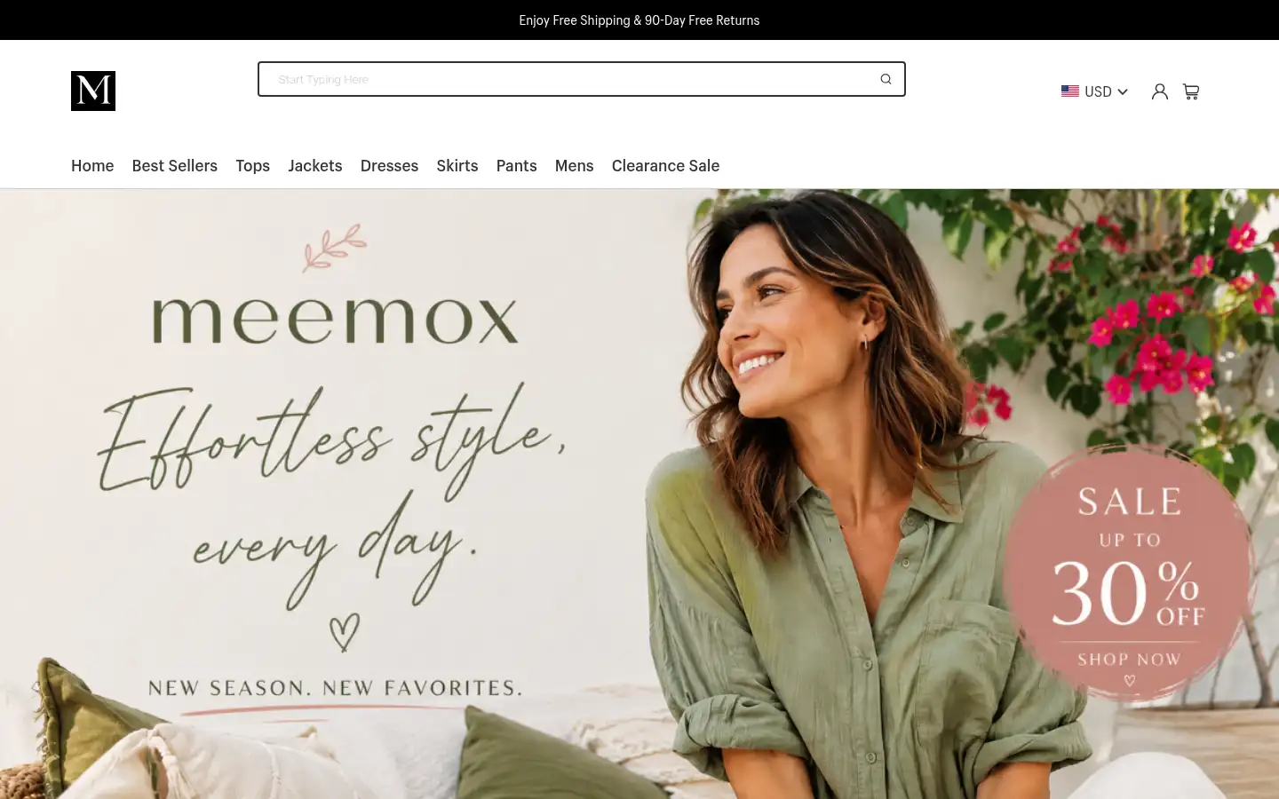 Screenshot of meemox.com
