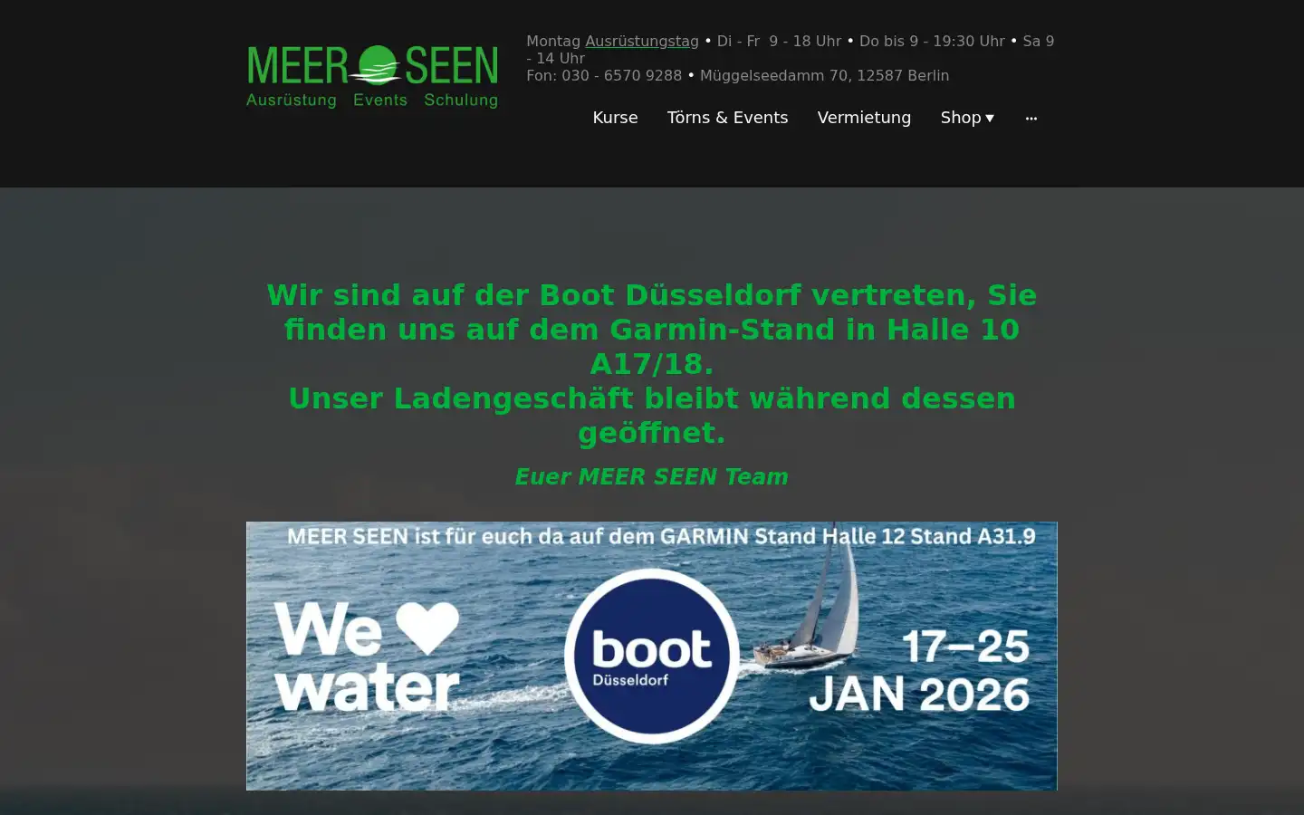 Screenshot of meer-seen.de