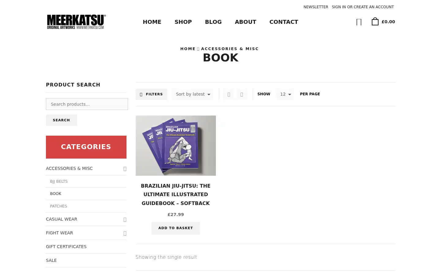 Screenshot of meerkatsu.com