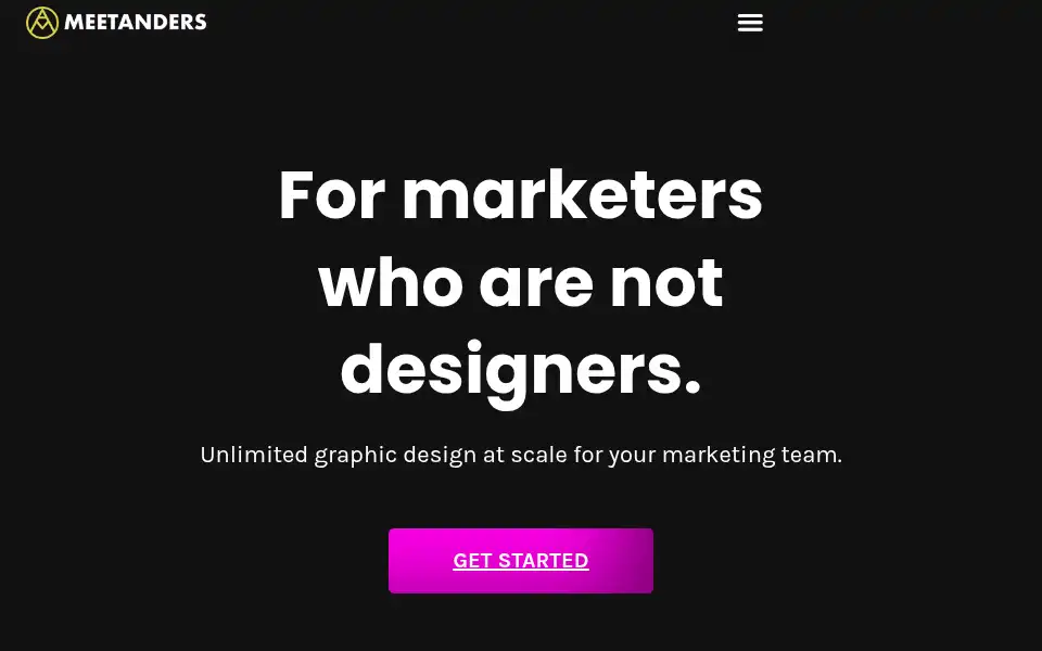 Screenshot of meetanders.com