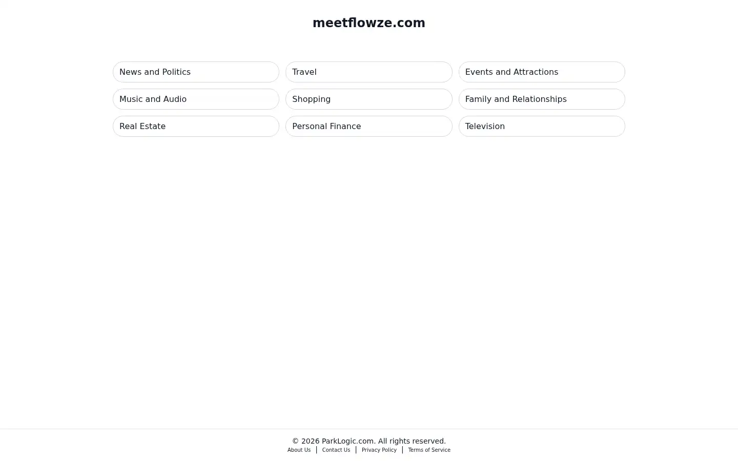 Screenshot of meetflowze.com