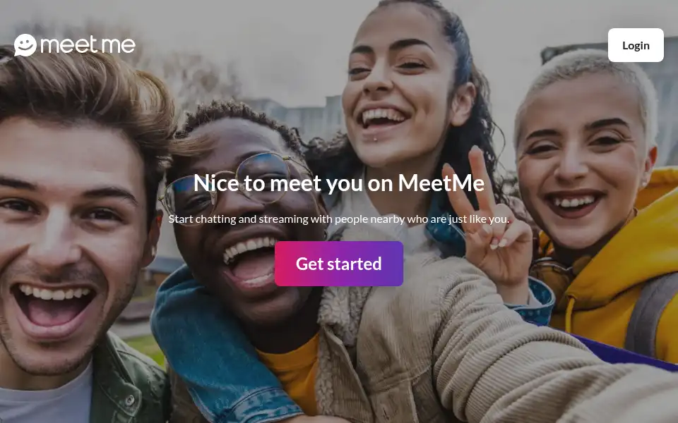 Screenshot of meetme.com