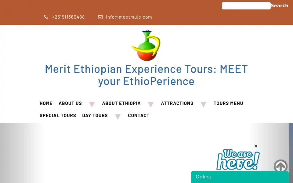 Screenshot of meetmule.com