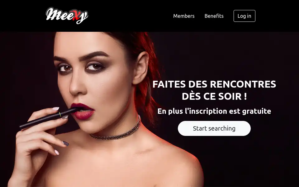 Screenshot of meexy.com