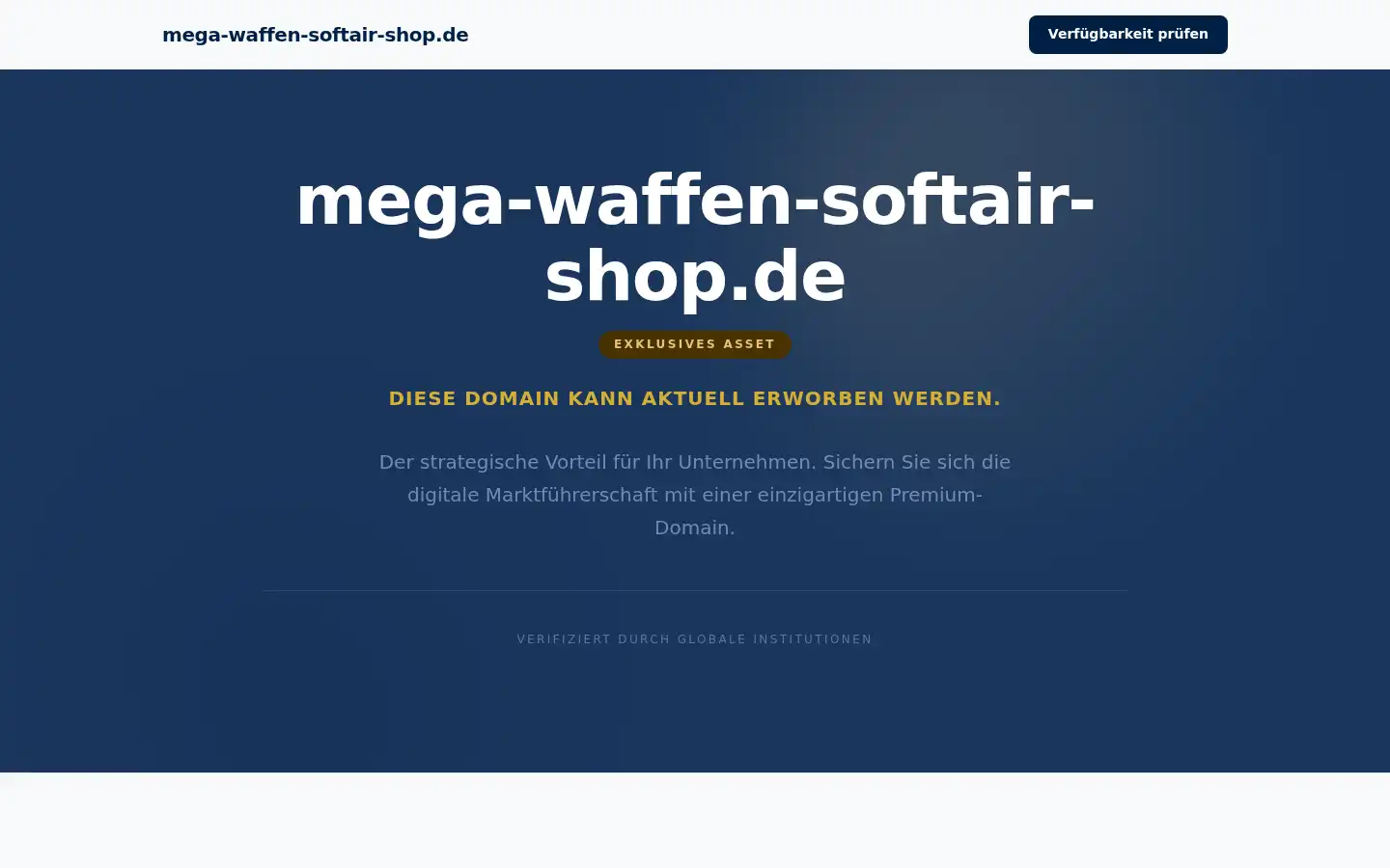 Screenshot of mega-waffen-softair-shop.de