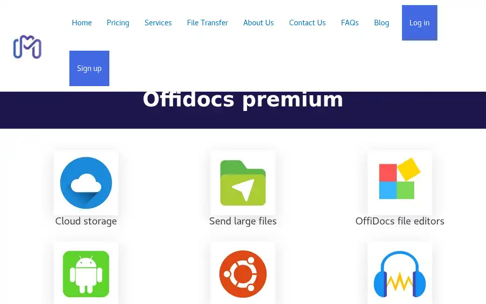 Screenshot of megadisk.net