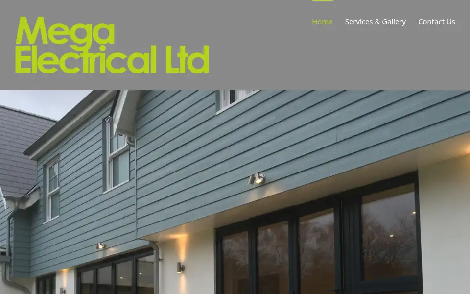 Screenshot of megaelectricalbournemouth.co.uk