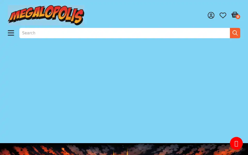 Screenshot of megalopolis.co.uk