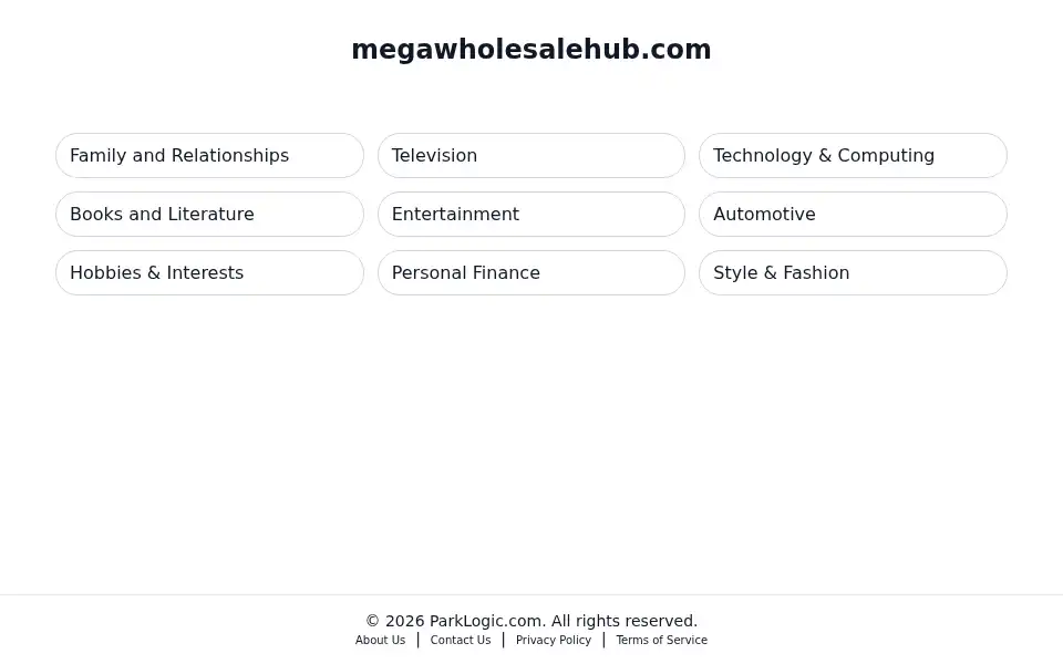 Screenshot of megawholesalehub.com