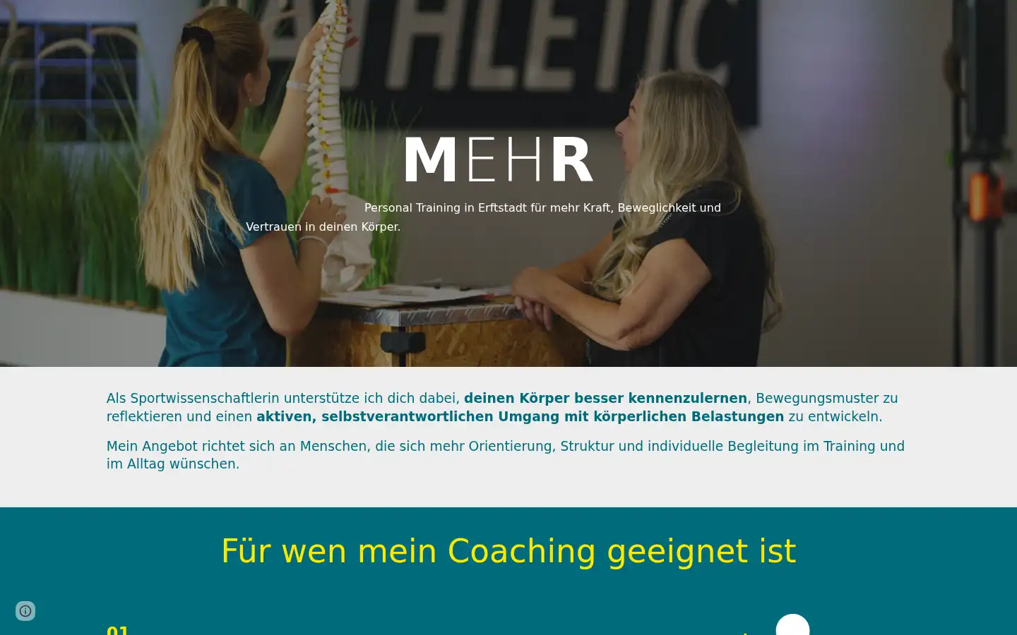 Screenshot of mehr-personaltraining.de