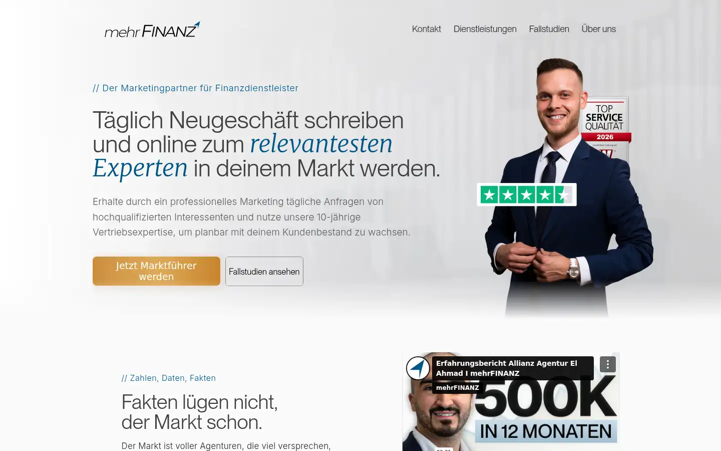Screenshot of mehrfinanz.de