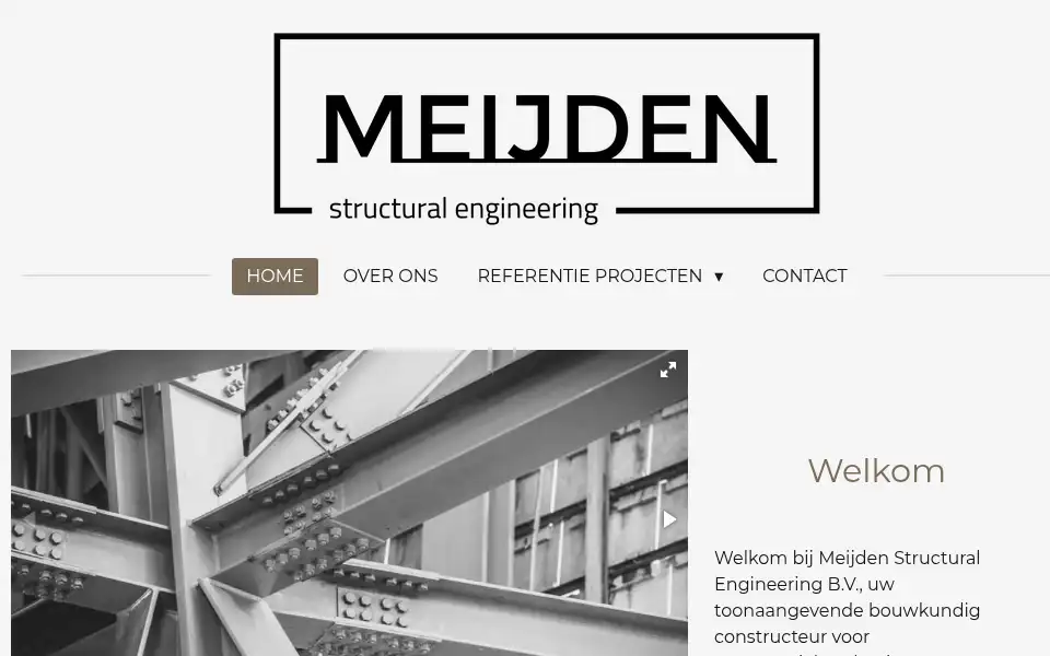 Screenshot of meijdense.nl