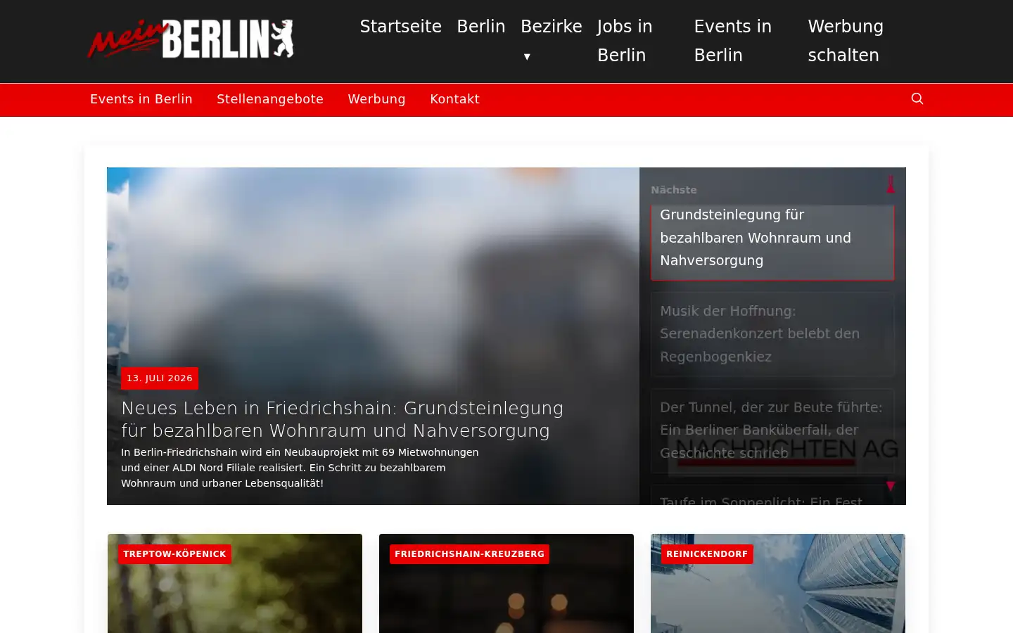 Screenshot of mein-berlin.net