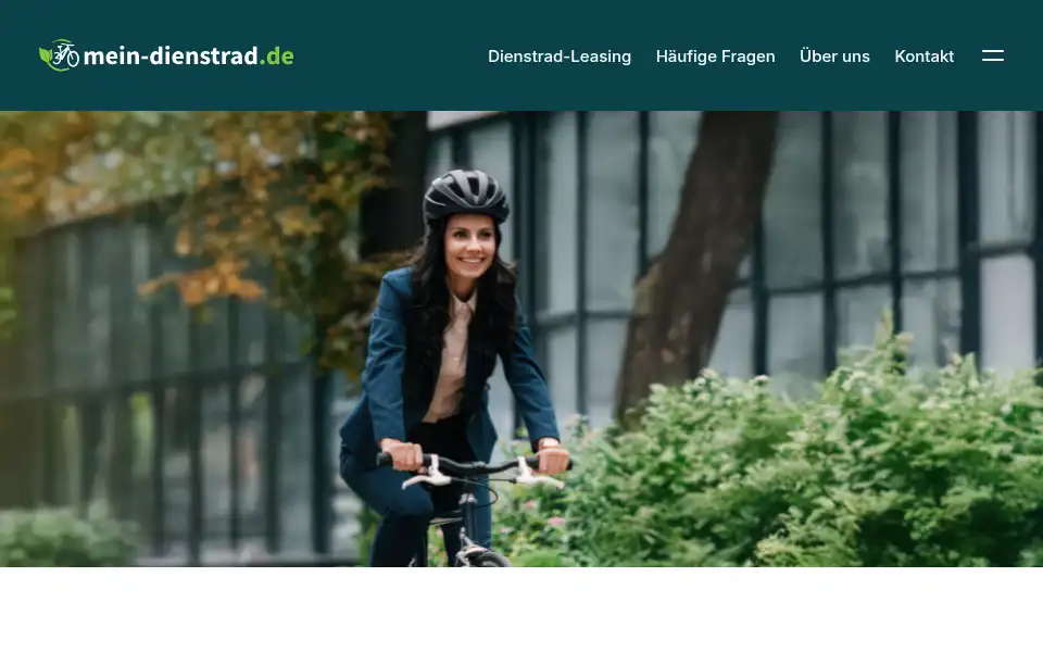 Screenshot of mein-dienstrad.de