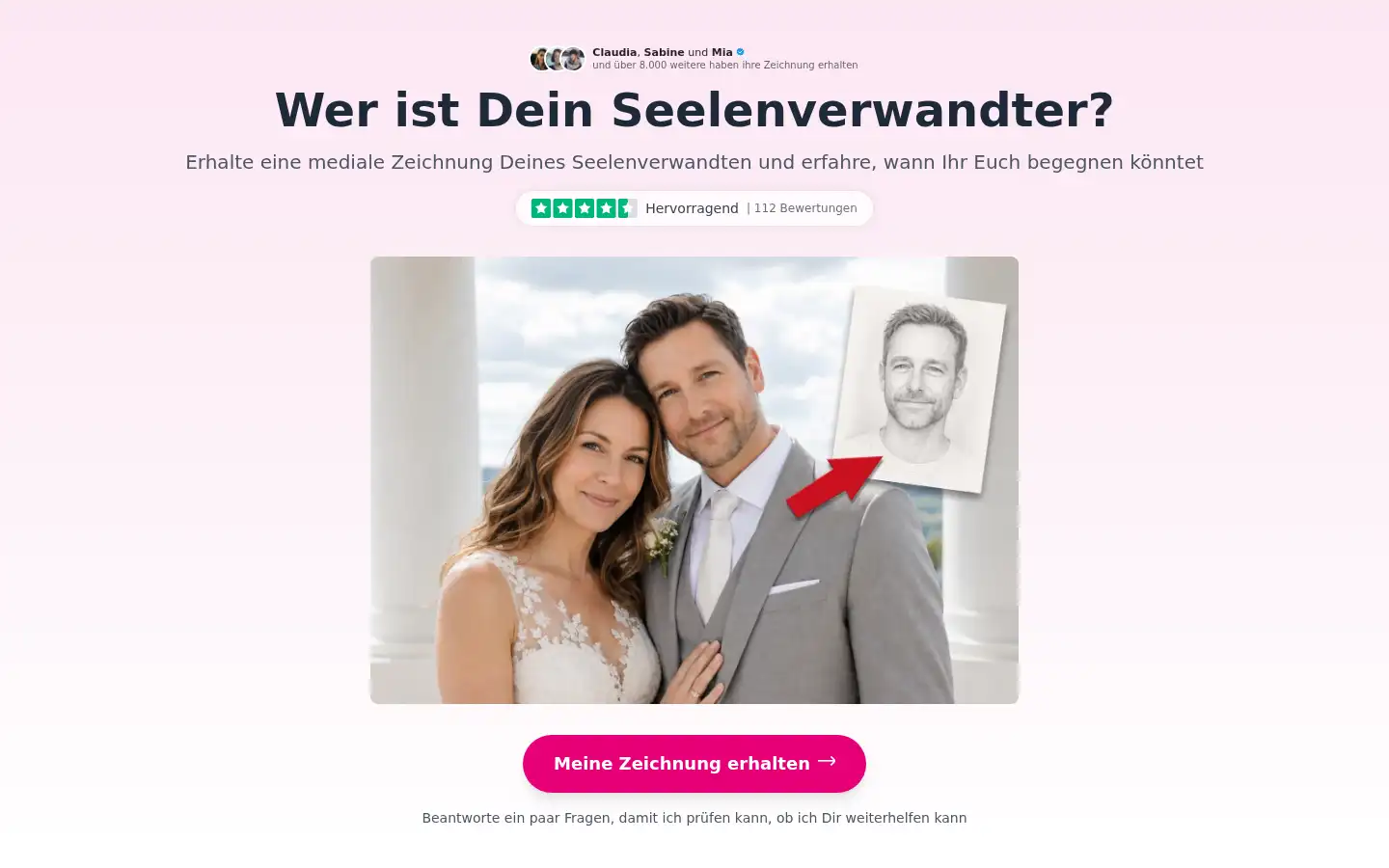Screenshot of mein-seelenverwandter.de