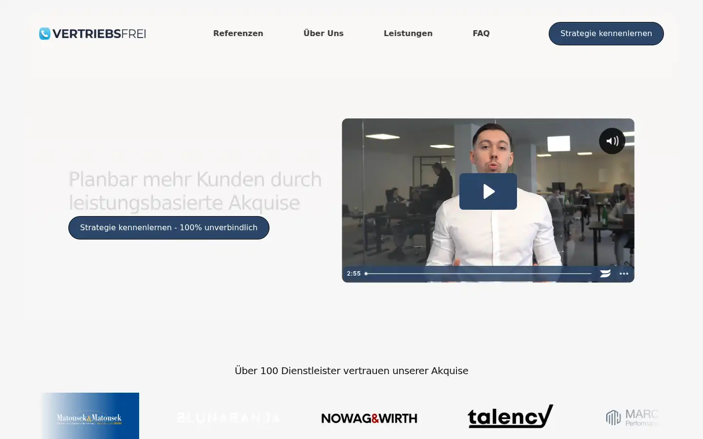 Screenshot of meineleads.de
