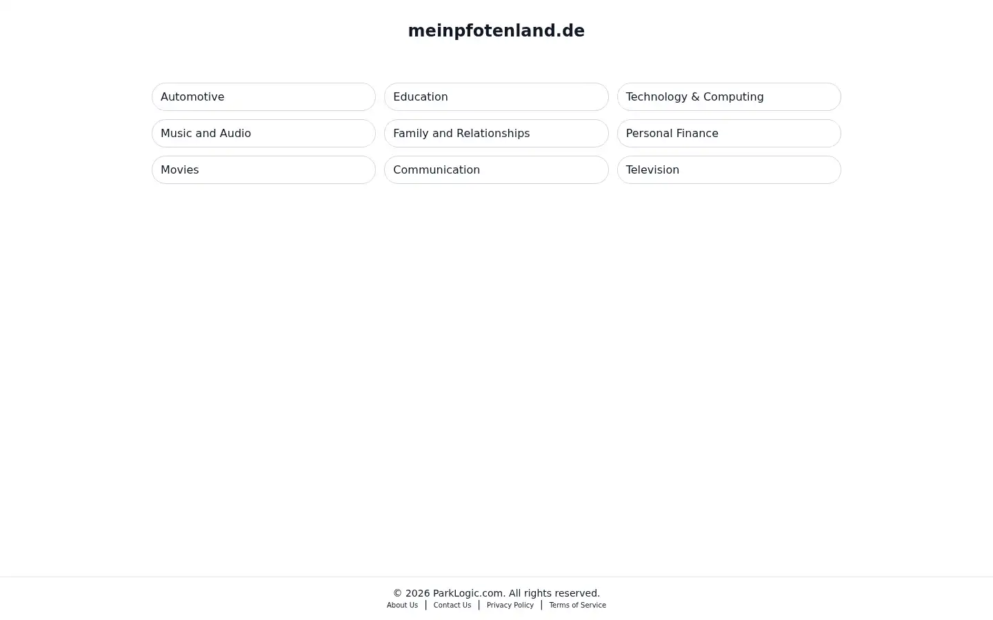 Screenshot of meinpfotenland.de