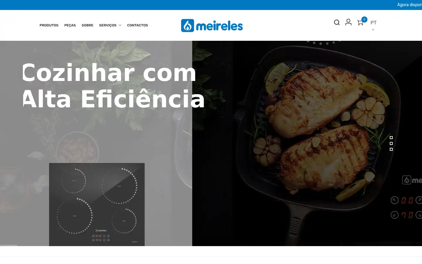 Screenshot of meireles.pt