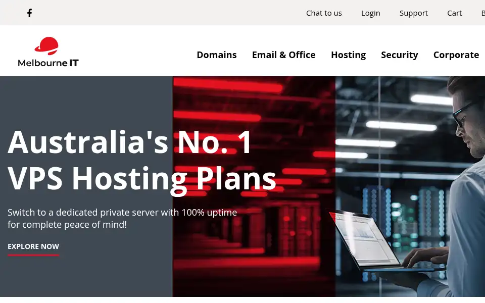 Screenshot of melbourneit.com.au