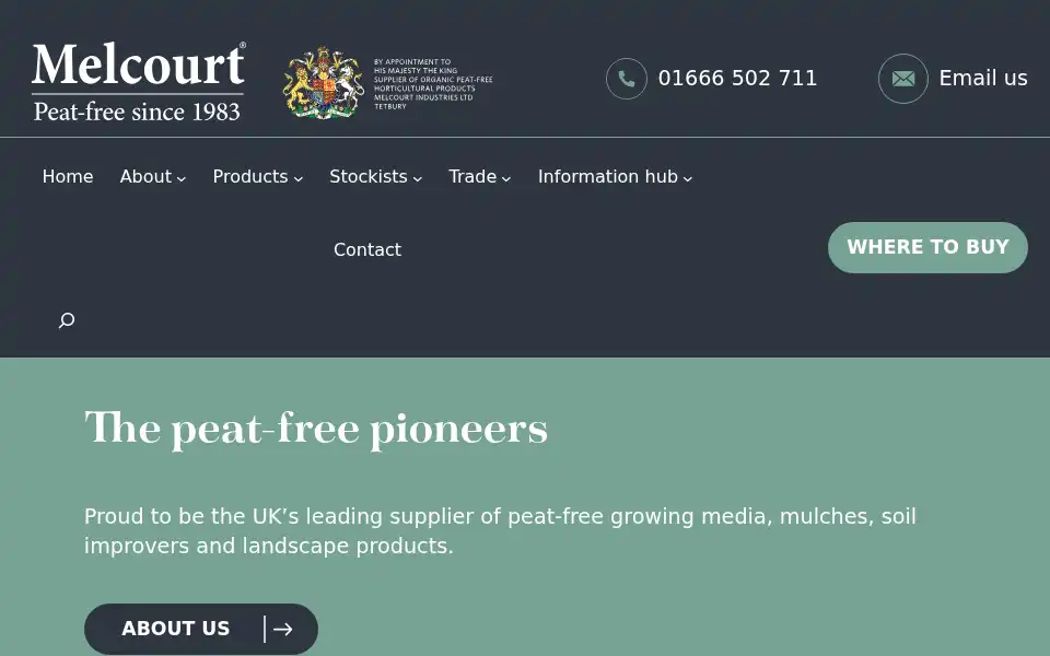 Screenshot of melcourt.co.uk