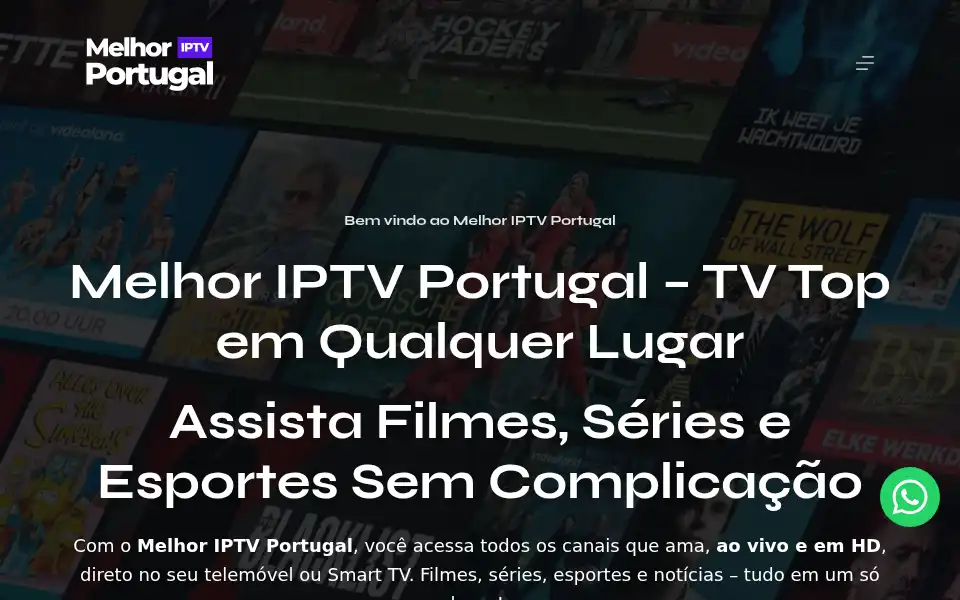 Screenshot of melhortvportugal.com