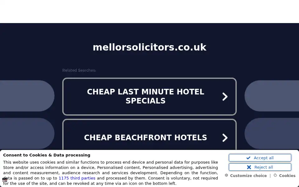 Screenshot of mellorsolicitors.co.uk