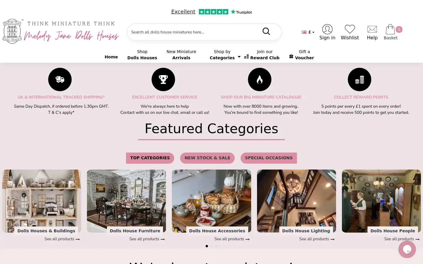 Screenshot of melodyjane.com