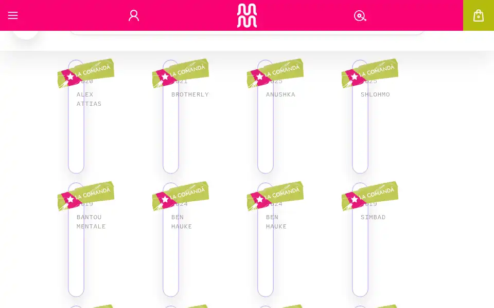 Screenshot of melomelanj.ro