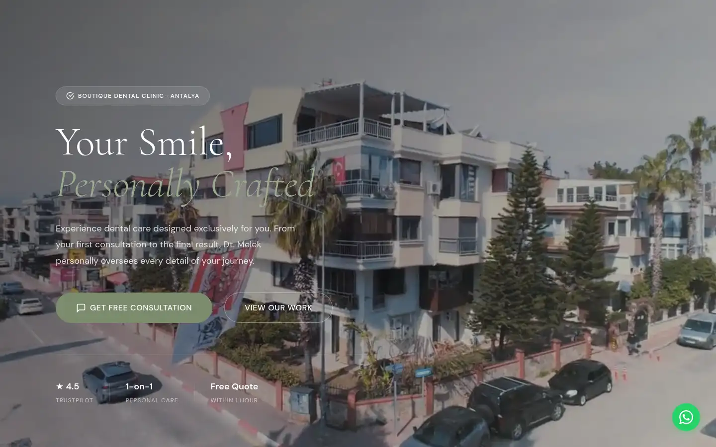 Screenshot of melonadent.com
