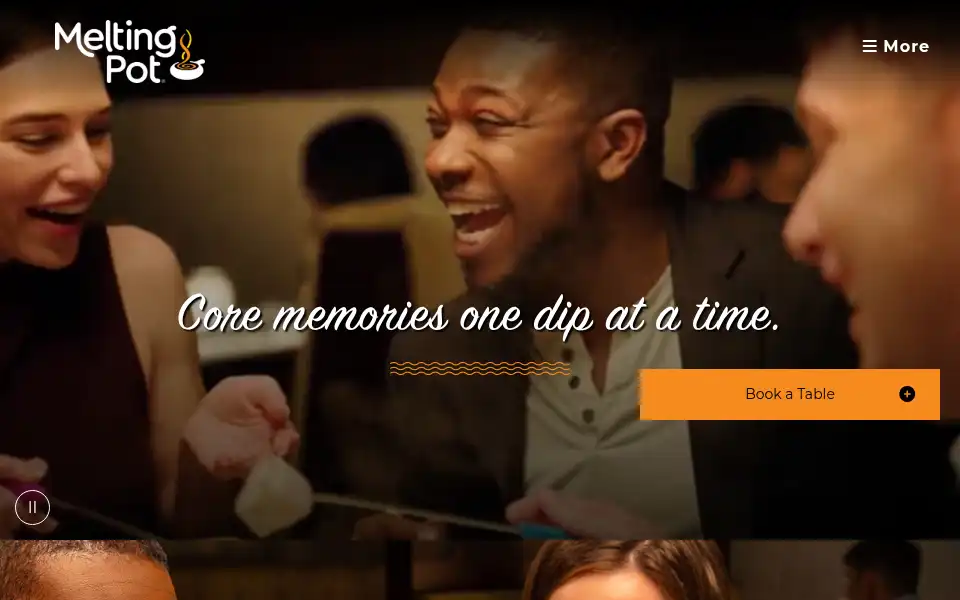 Screenshot of meltingpot.com