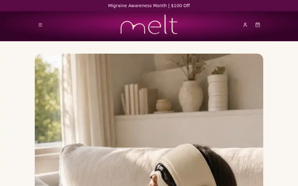 Screenshot of meltmassages.com