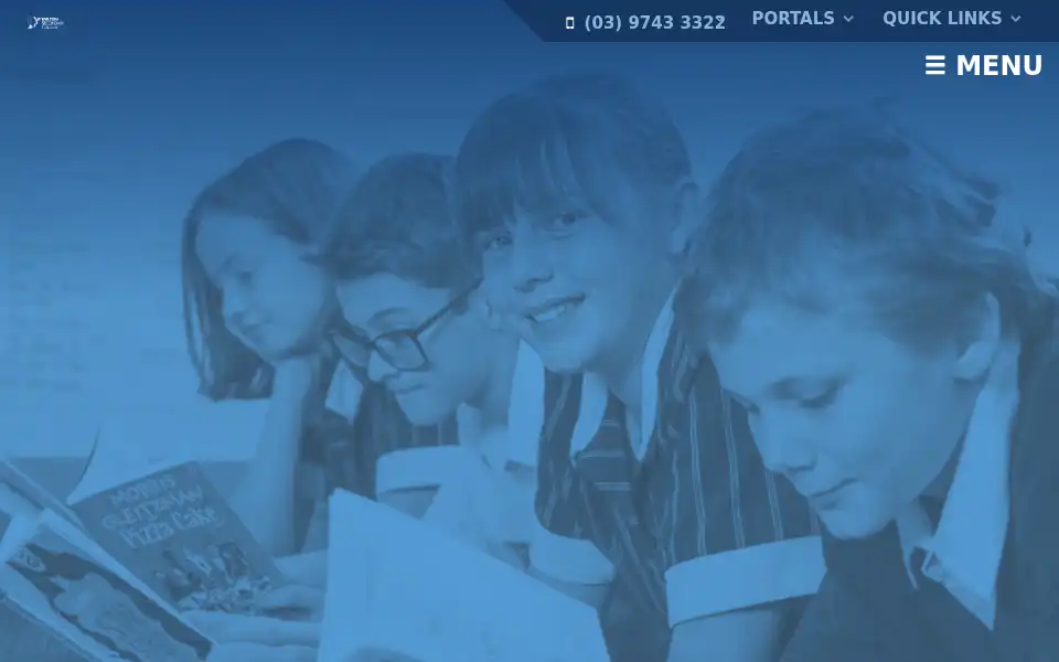 Screenshot of meltonsc.vic.edu.au