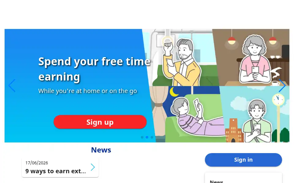 Screenshot of member.insight.rakuten.com.ph