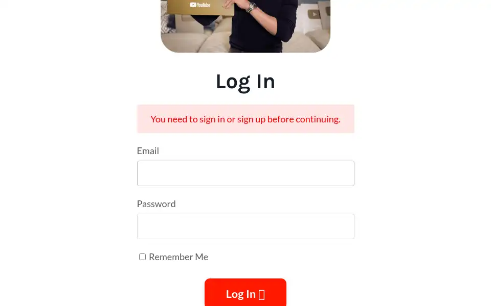 Screenshot of members.mattpar.com